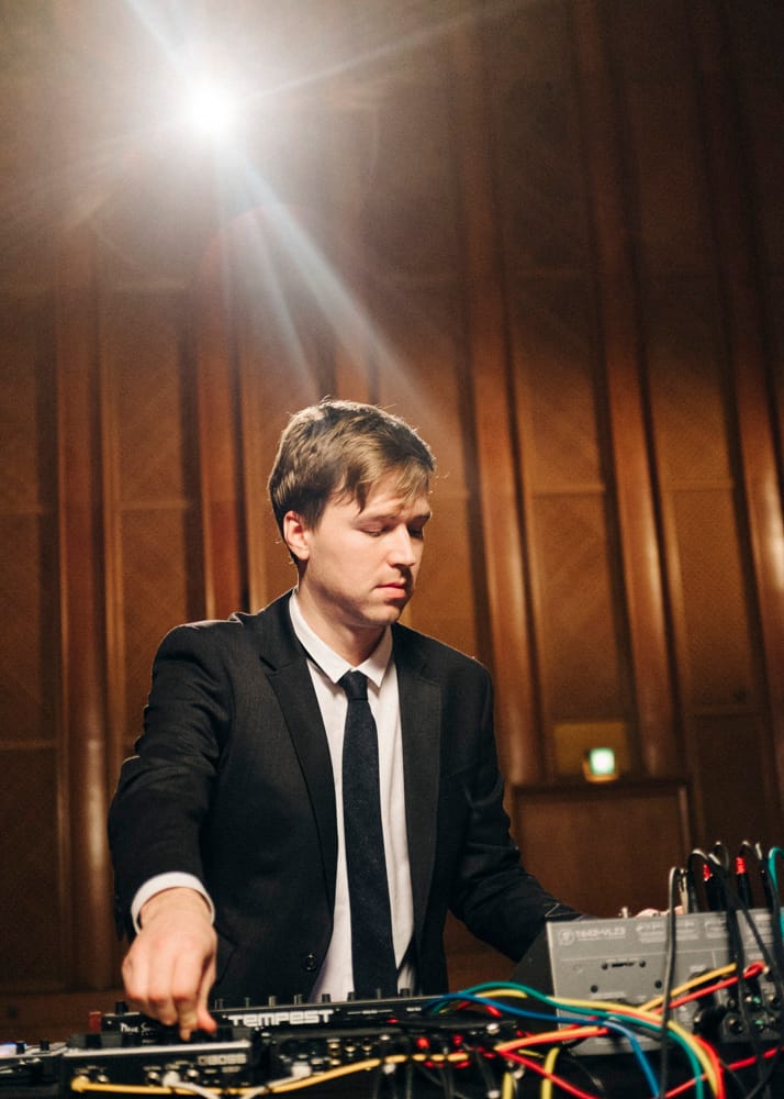 Rodi Kirk performing live at the Funkhaus in Berlin